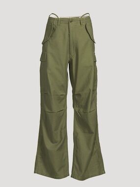 R13 Wide-Leg Cargo Pants
